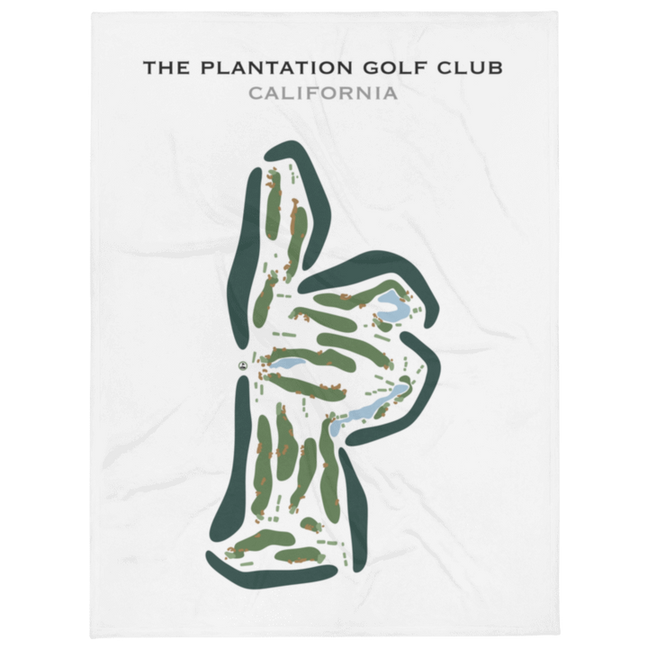 The Plantation Golf Club, California - Printed Golf Courses