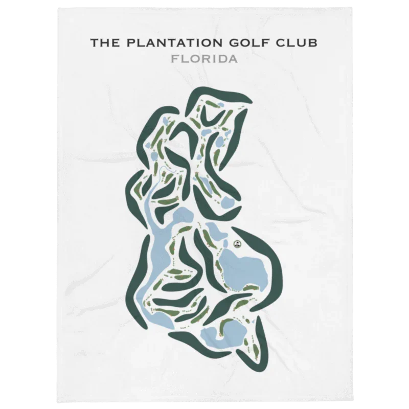 The Plantation Golf Club, Florida - Printed Golf Courses