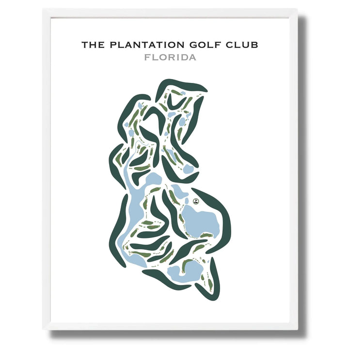 The Plantation Golf Club, Florida - Printed Golf Courses