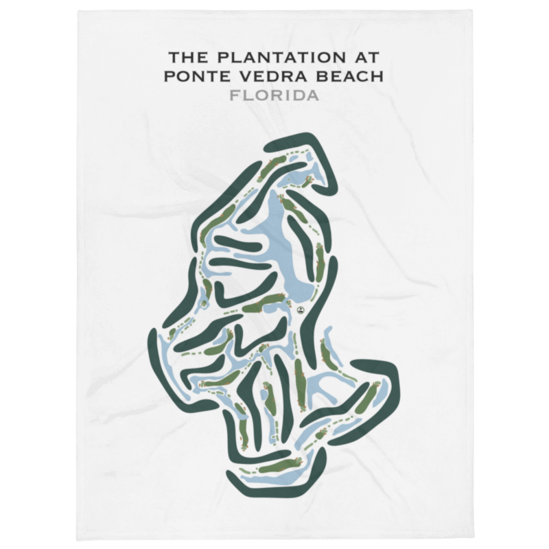 The Plantation at Ponte Vedra Beach, Florida - Printed Golf Courses