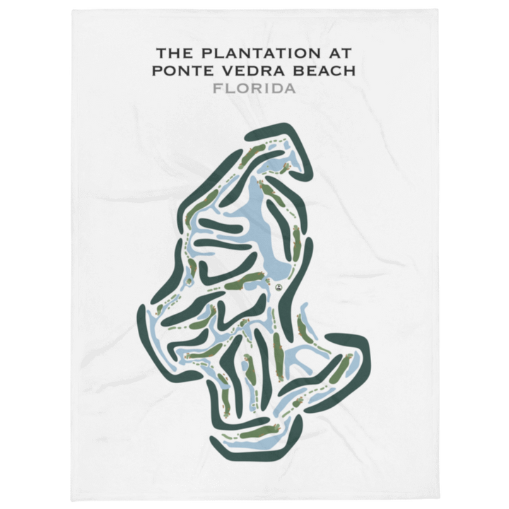 The Plantation at Ponte Vedra Beach, Florida - Printed Golf Courses