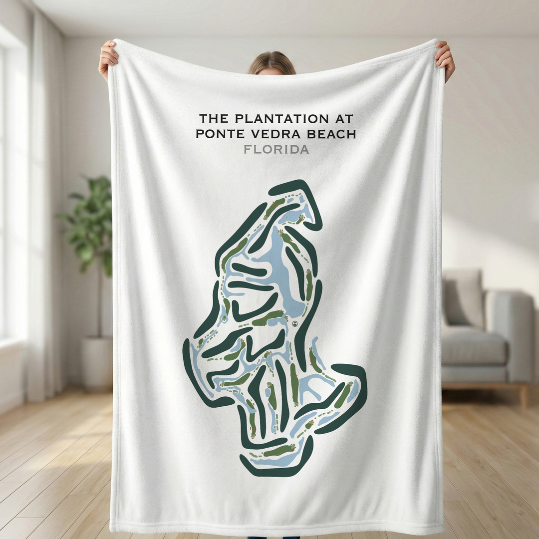 The Plantation at Ponte Vedra Beach, Florida - Printed Golf Courses