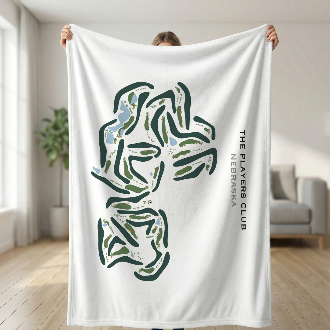 The Players Club, Nebraska - Printed Golf Courses