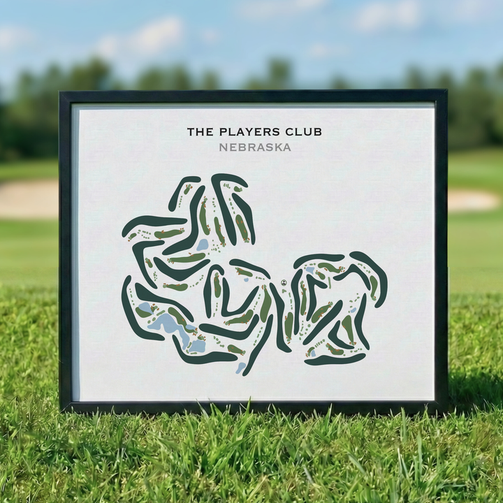 The Players Club, Nebraska - Printed Golf Courses