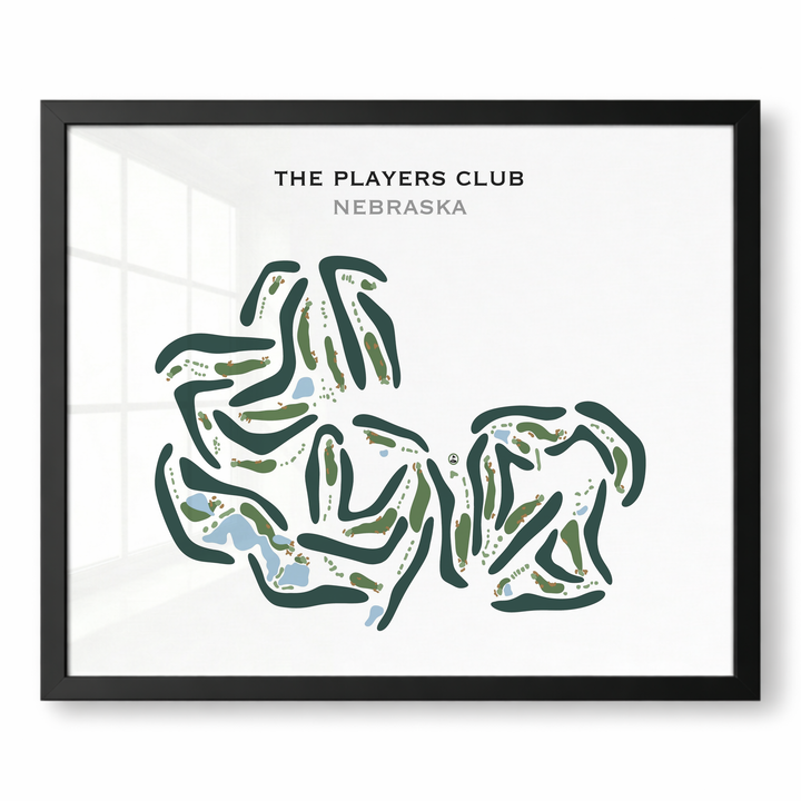 The Players Club, Nebraska - Printed Golf Courses