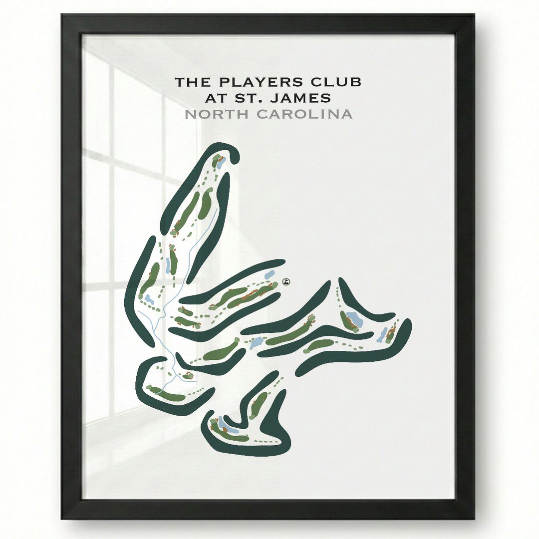 The Players Club at St. James, North Carolina - Printed Golf Courses