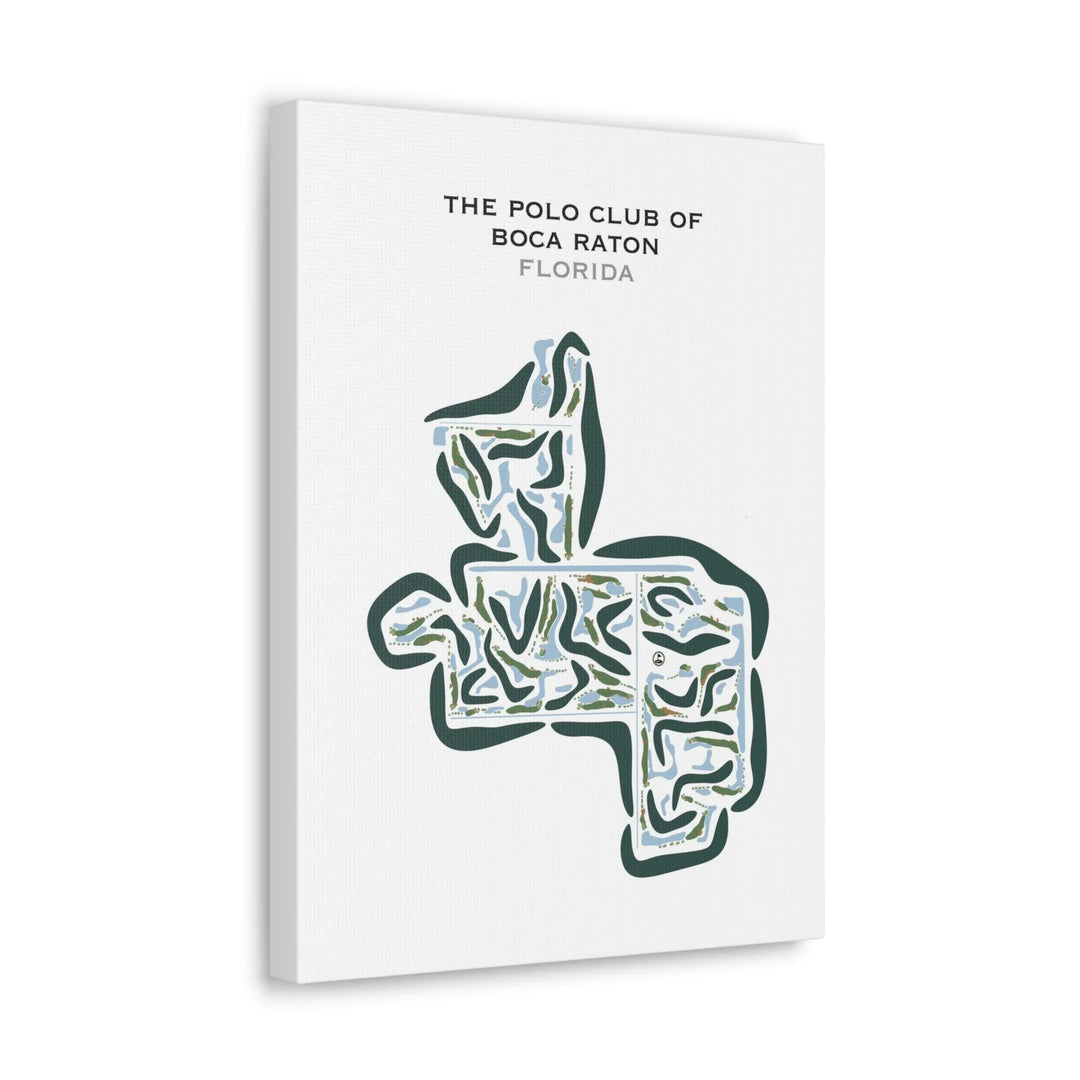 The Polo Club of Boca Raton, Florida - Printed Golf Courses