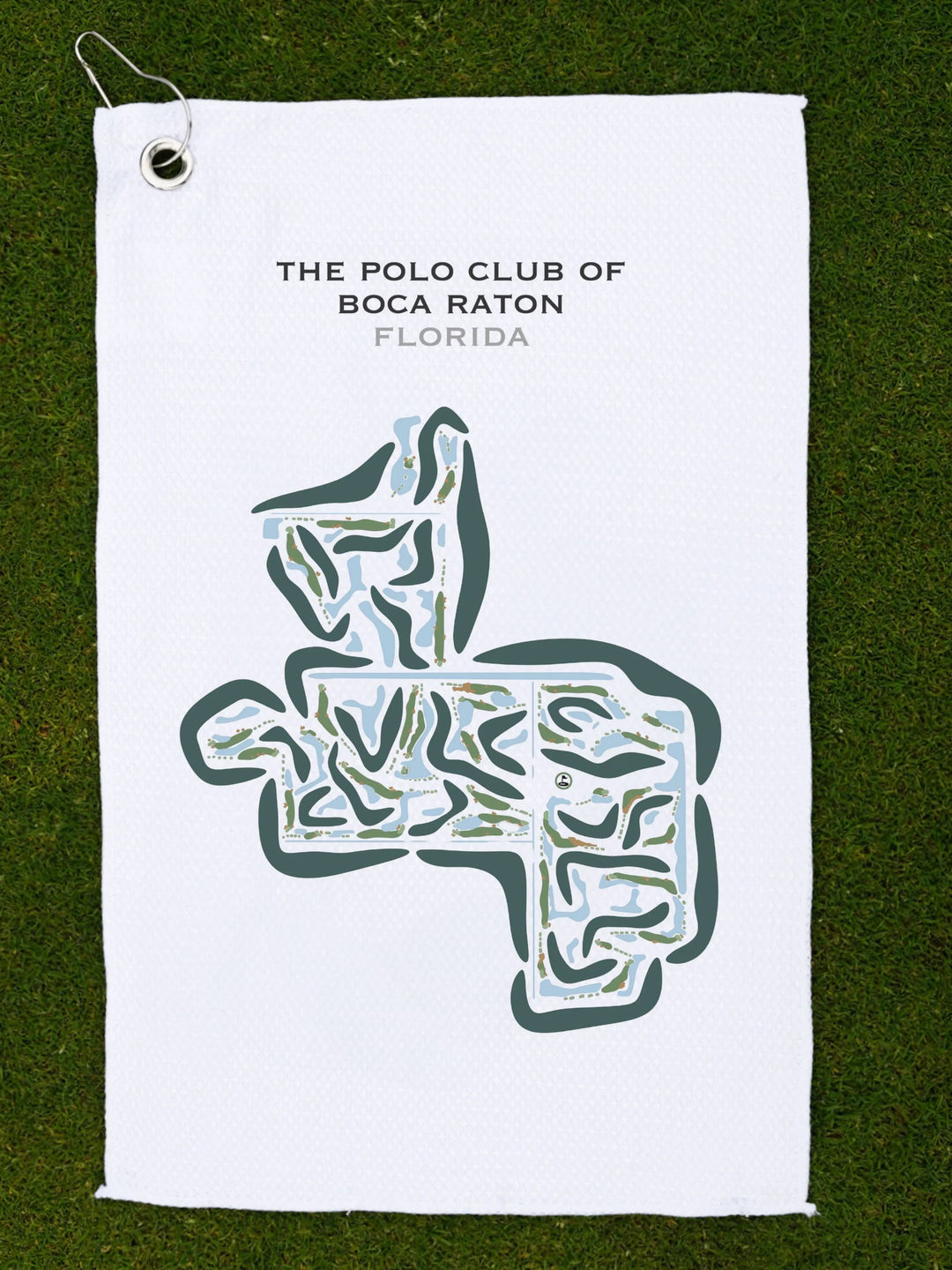 The Polo Club of Boca Raton, Florida - Printed Golf Courses