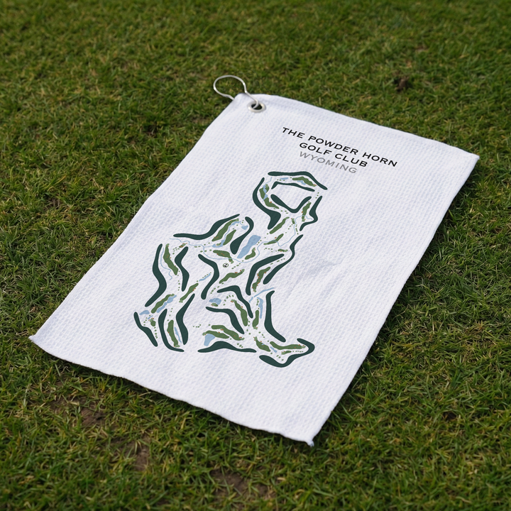 The Powder Horn Golf Club, Wyoming - Printed Golf Course