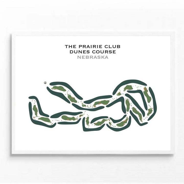 The Prairie Club - Dunes Course, Nebraska - Printed Golf Courses