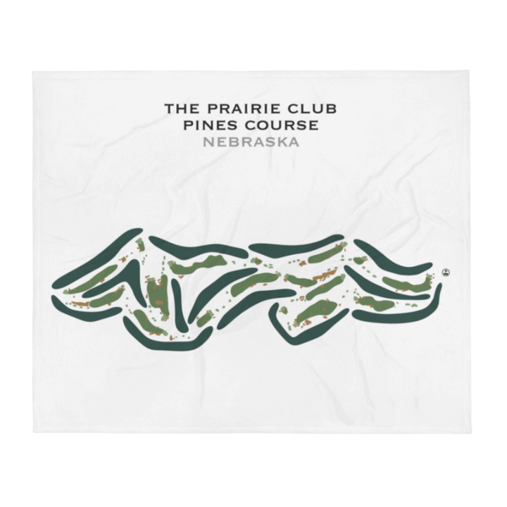 The Prairie Club - Pines Course, Nebraska - Printed Golf Courses