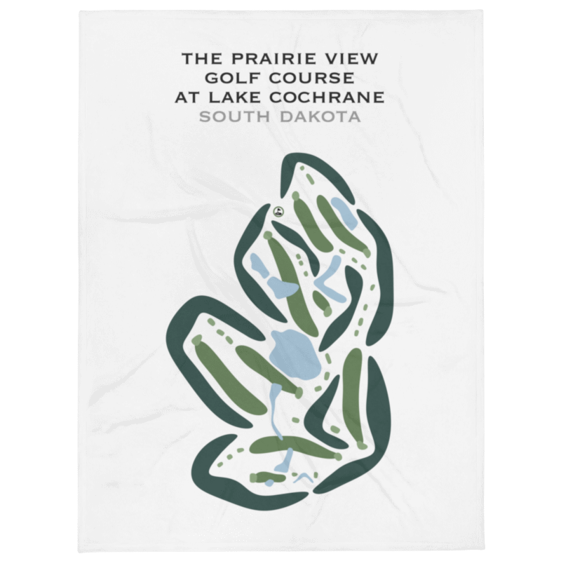 The Prairie View Golf Course, South Dakota - Printed Golf Courses