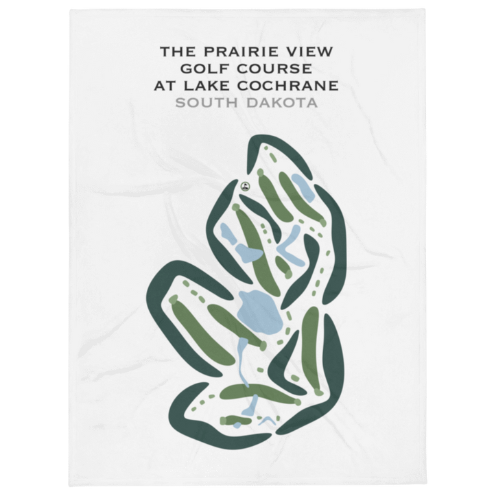 The Prairie View Golf Course, South Dakota - Printed Golf Courses