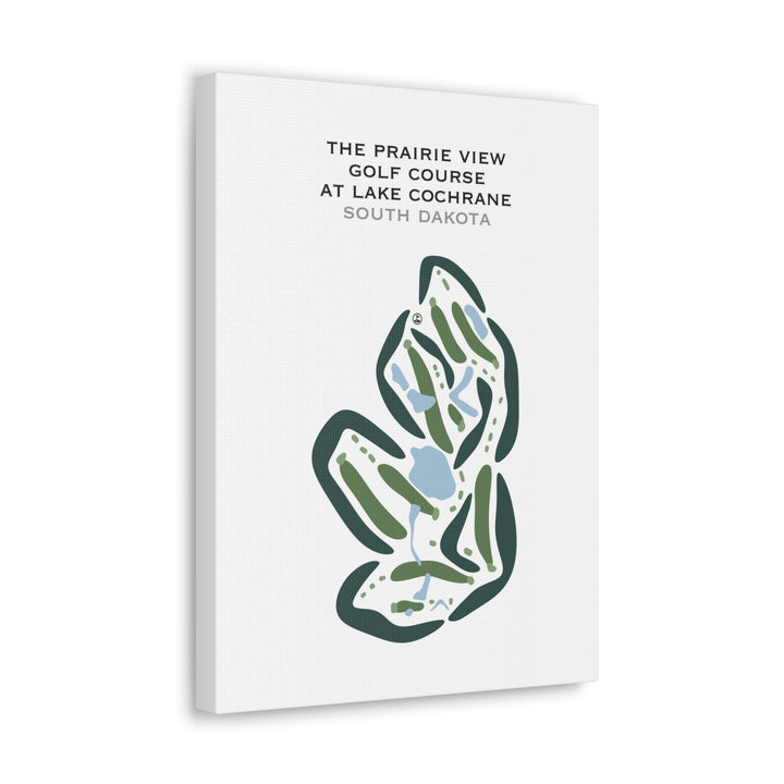 The Prairie View Golf Course, South Dakota - Printed Golf Courses