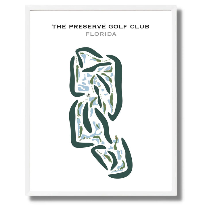 The Preserve Golf Club, Florida - Printed Golf Courses