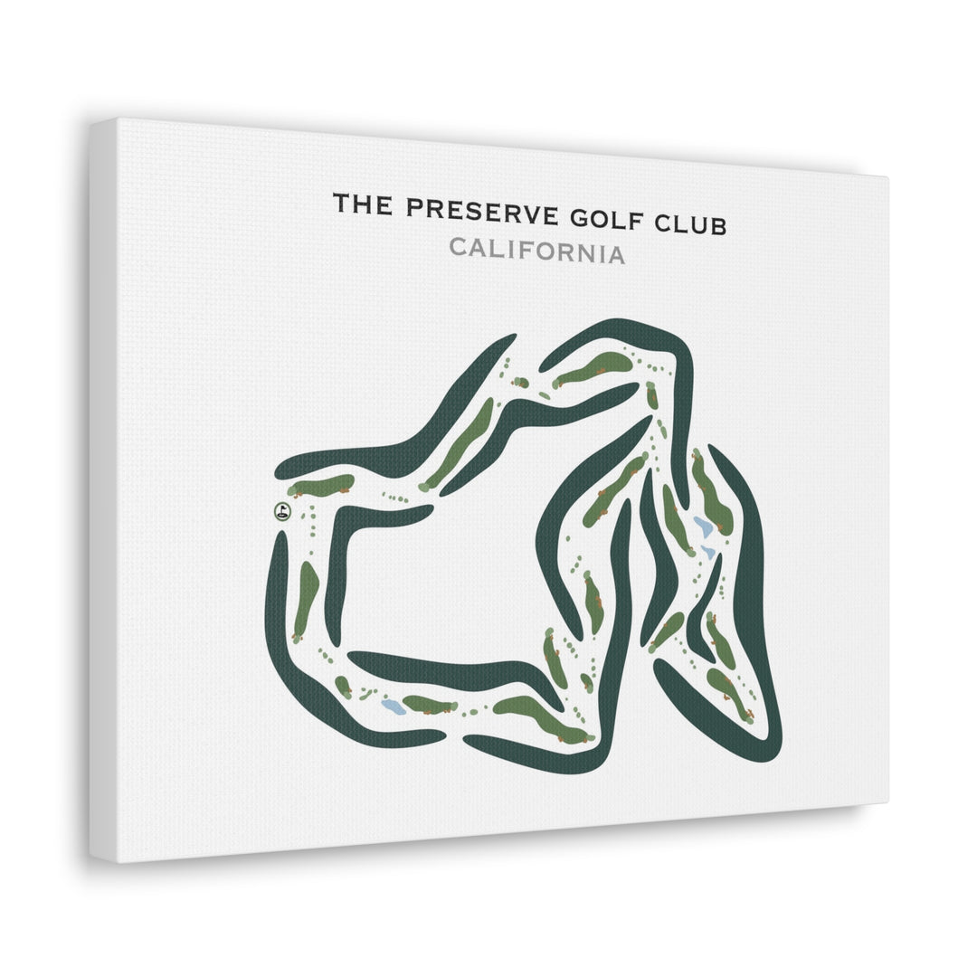 The Preserve Golf Club, California - Printed Golf Courses