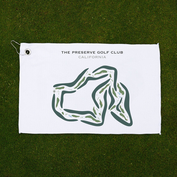 The Preserve Golf Club, California - Printed Golf Courses