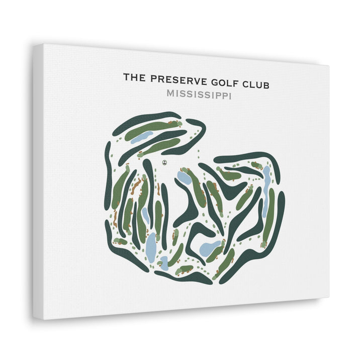 The Preserve Golf Club, Mississippi - Printed Golf Course