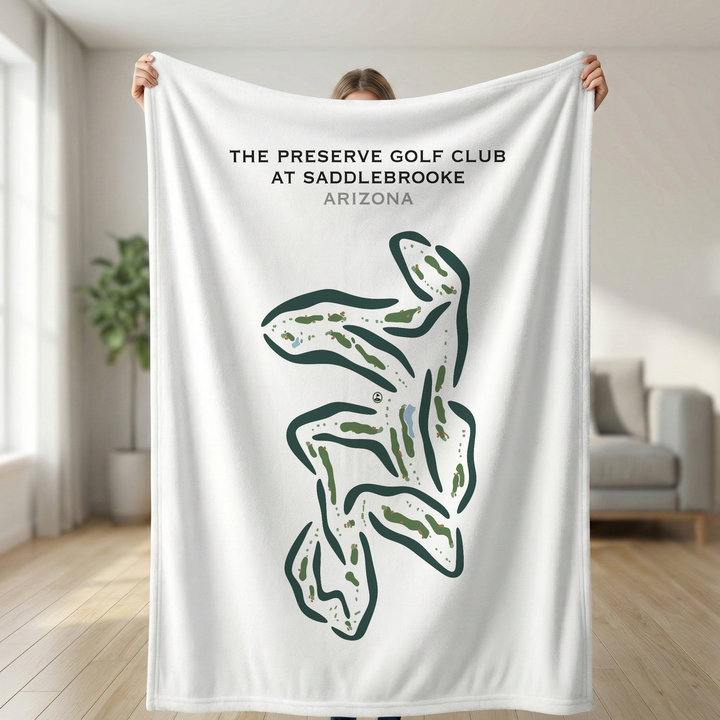 The Preserve Golf Club at SaddleBrooke, Arizona - Printed Golf Courses