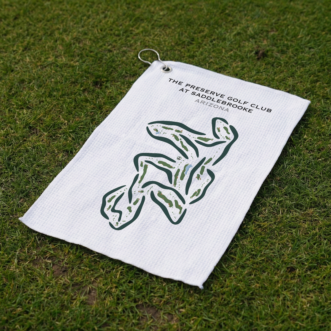 The Preserve Golf Club at SaddleBrooke, Arizona - Printed Golf Courses