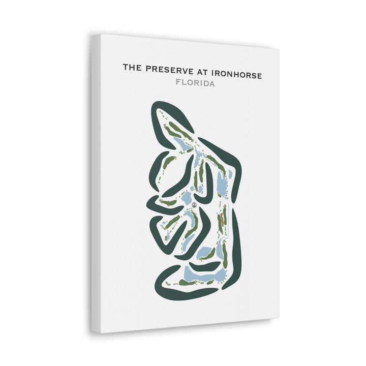 The Preserve at Ironhorse, Florida - Printed Golf Courses