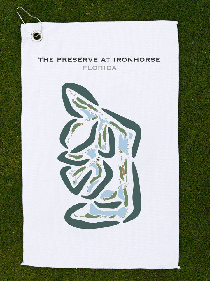 The Preserve at Ironhorse, Florida - Printed Golf Courses