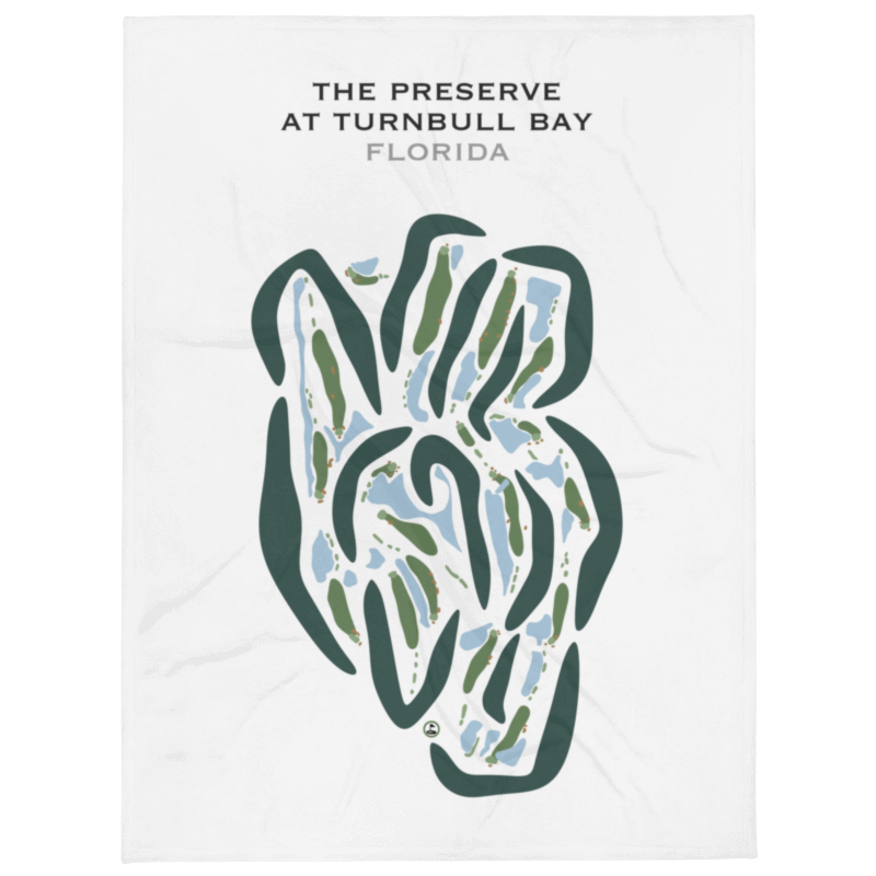 The Preserve At Turnbull Bay, Florida - Printed Golf Courses