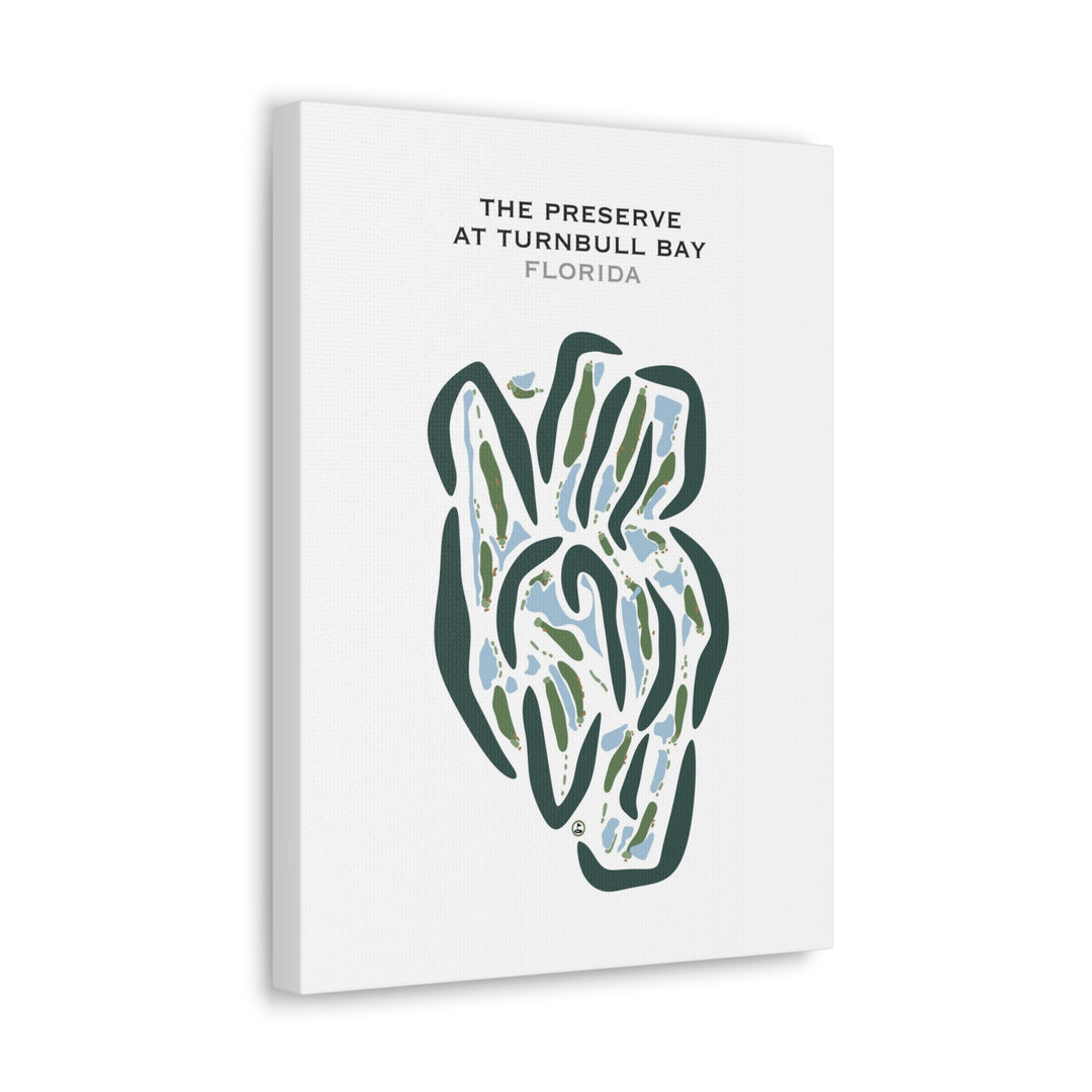 The Preserve At Turnbull Bay, Florida - Printed Golf Courses