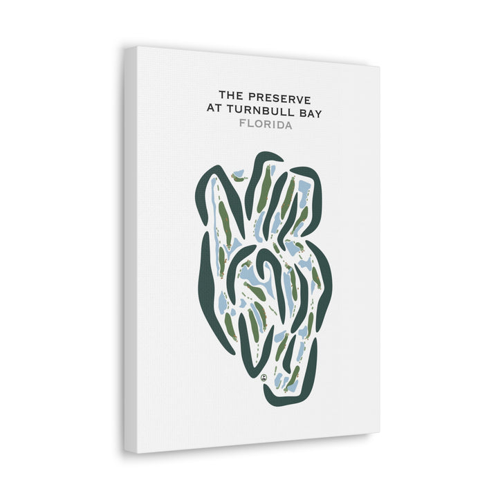 The Preserve At Turnbull Bay, Florida - Printed Golf Courses