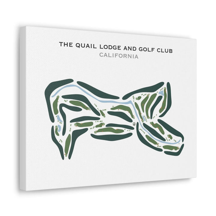 Quail Run & Golf Club, California - Printed Golf Course