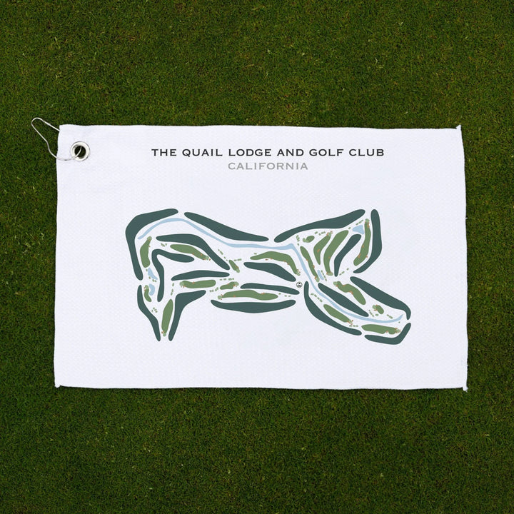 Quail Run & Golf Club, California - Printed Golf Course