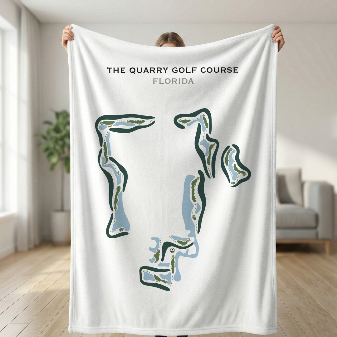 The Quarry Golf Course, Florida - Printed Golf Courses