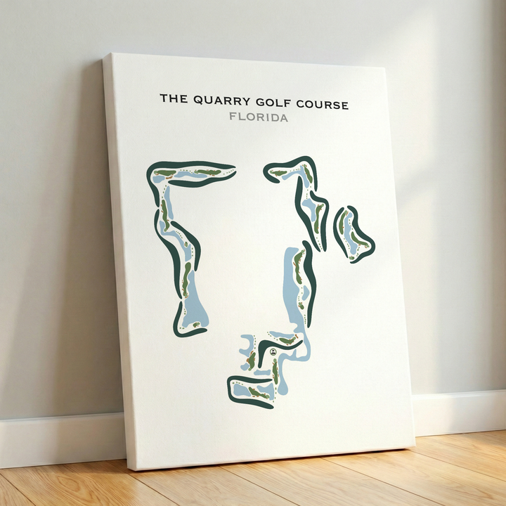 The Quarry Golf Course, Florida - Printed Golf Courses