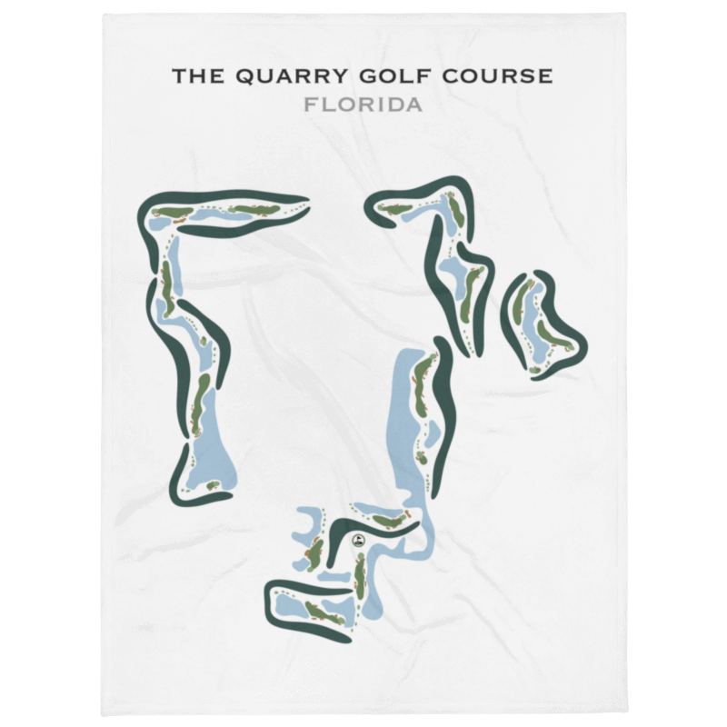 The Quarry Golf Course, Florida - Printed Golf Courses