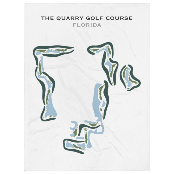 The Quarry Golf Course, Florida - Printed Golf Courses