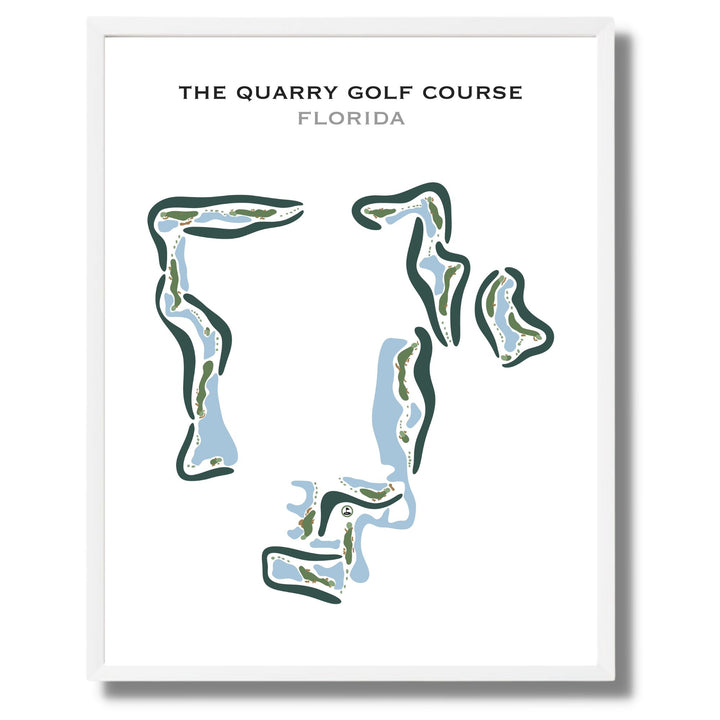 The Quarry Golf Course, Florida - Printed Golf Courses