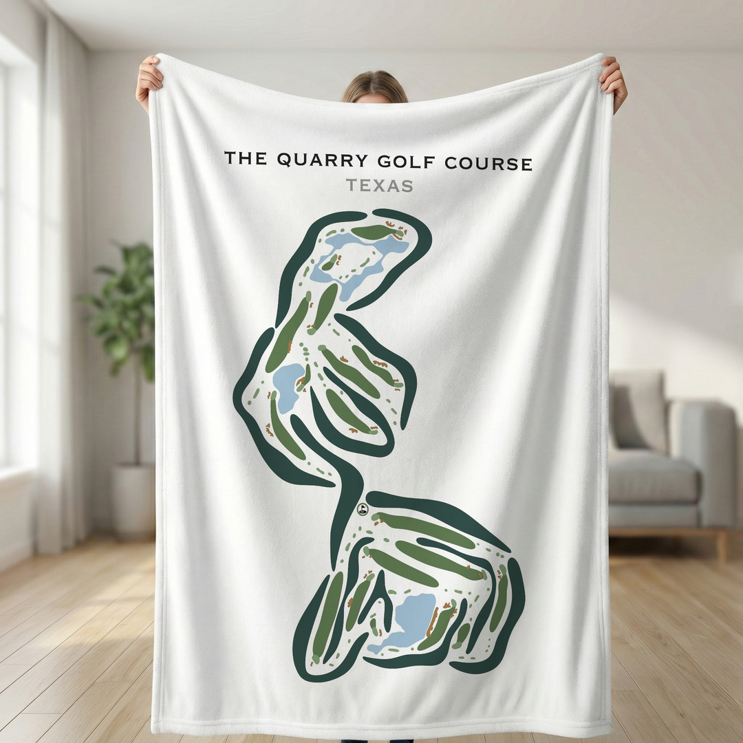 The Quarry Golf Course, Texas - Printed Golf Courses