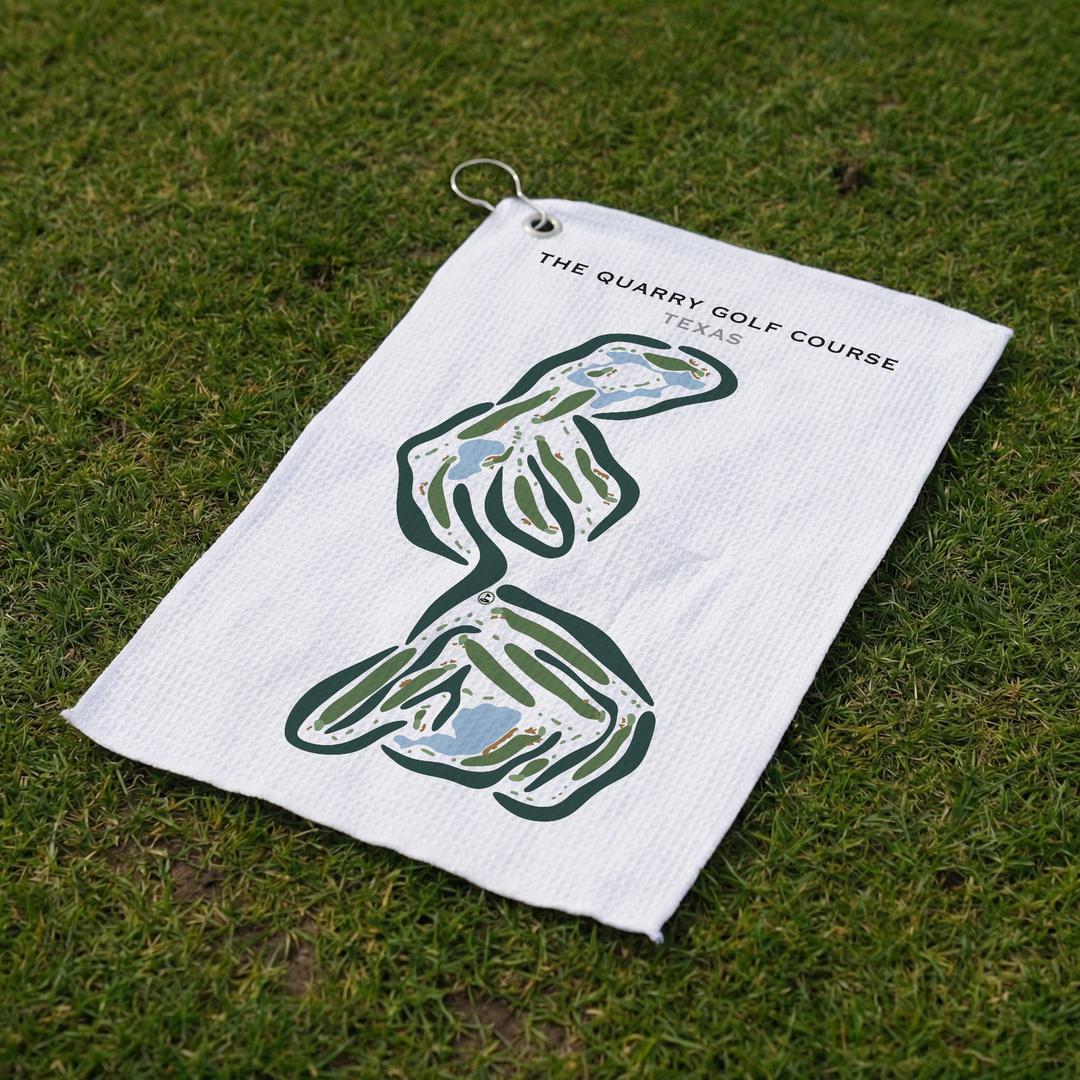 The Quarry Golf Course, Texas - Printed Golf Courses