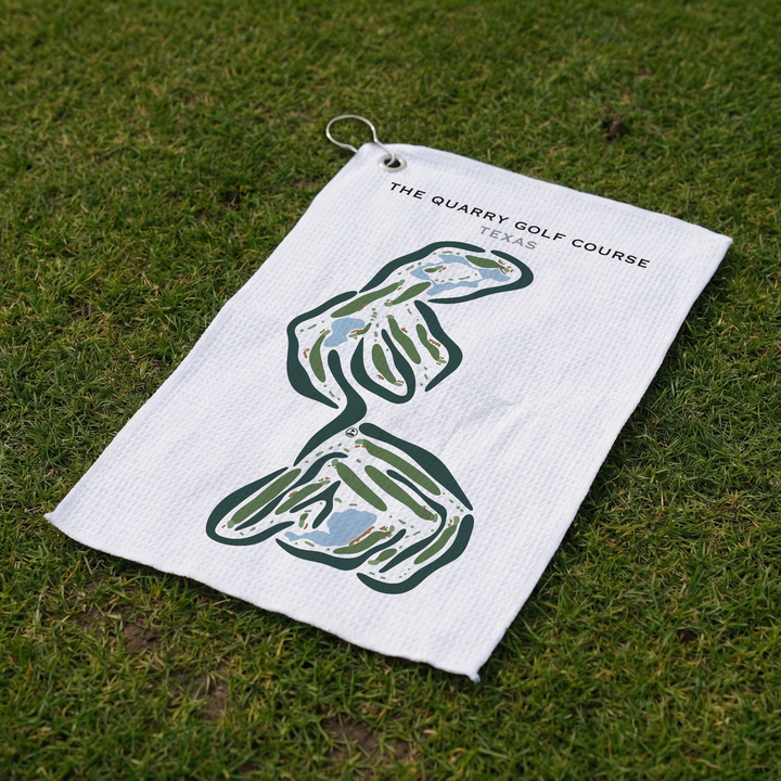 The Quarry Golf Course, Texas - Printed Golf Courses