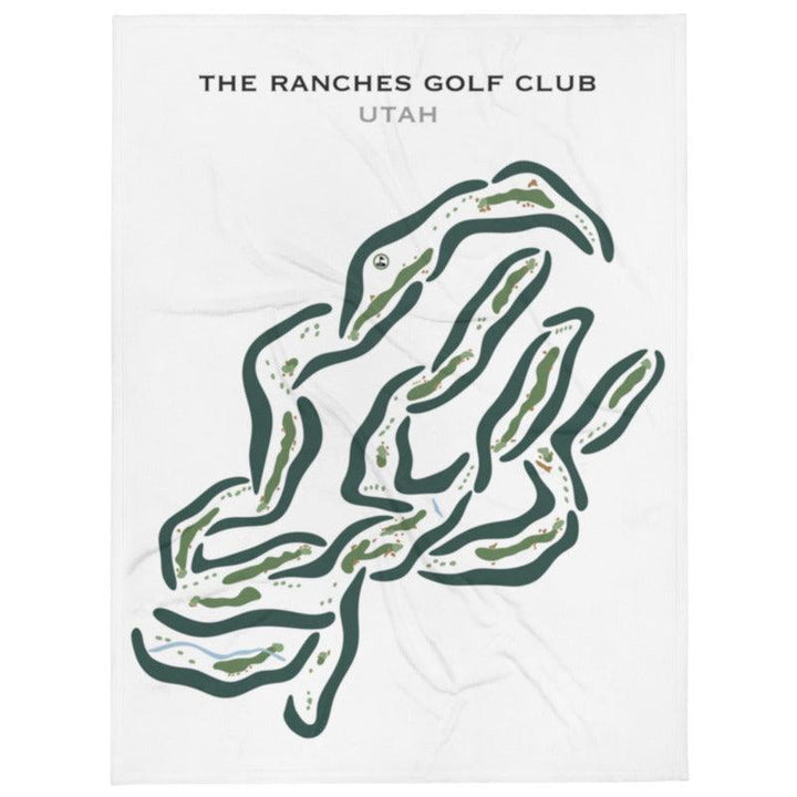 The Ranches Golf Club, Eagle Mountain Utah - Printed Golf Courses - Golf Course Prints