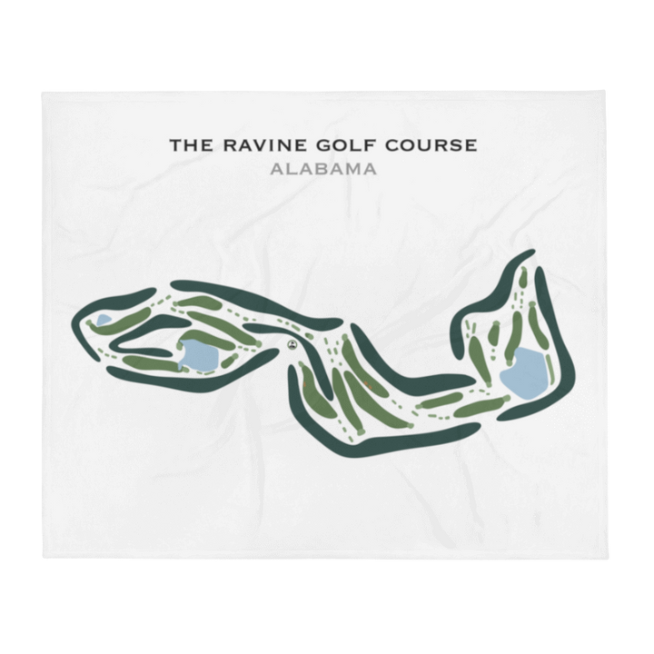 The Ravine Golf Course, Alabama - Printed Golf Courses