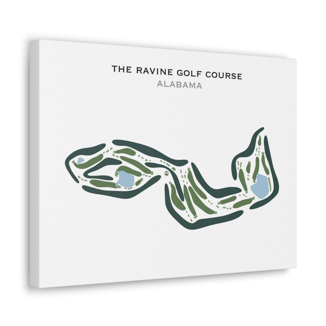 The Ravine Golf Course, Alabama - Printed Golf Courses