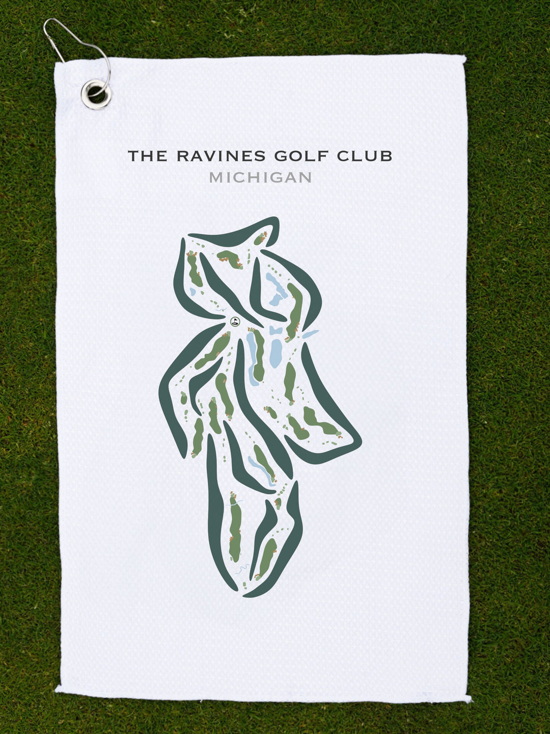 The Ravines Golf Club, Michigan - Printed Golf Courses