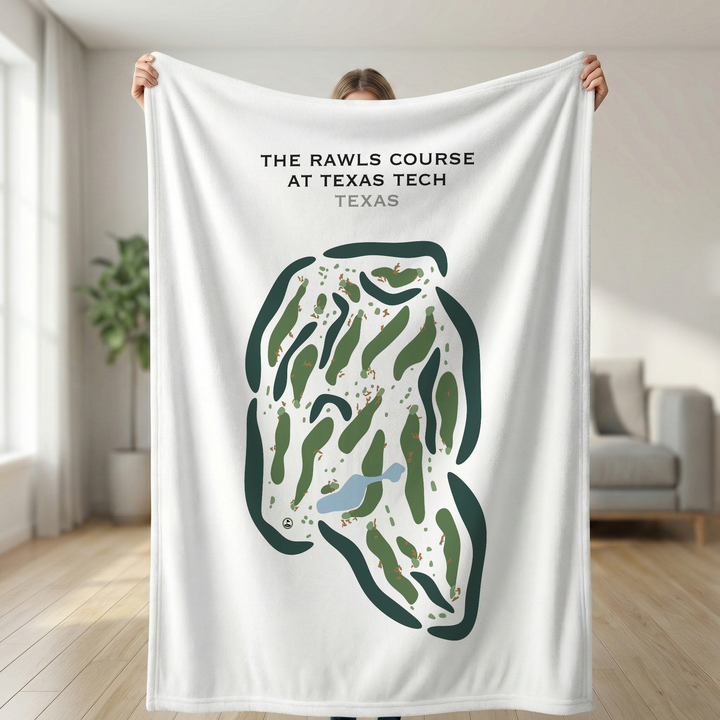 The Rawls Course at Texas Tech, Texas - Printed Golf Courses