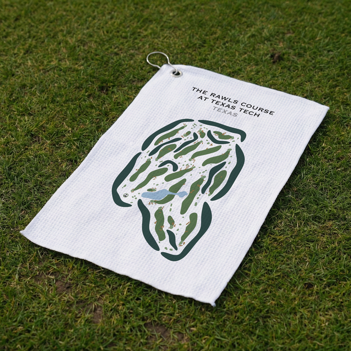 The Rawls Course at Texas Tech, Texas - Printed Golf Courses