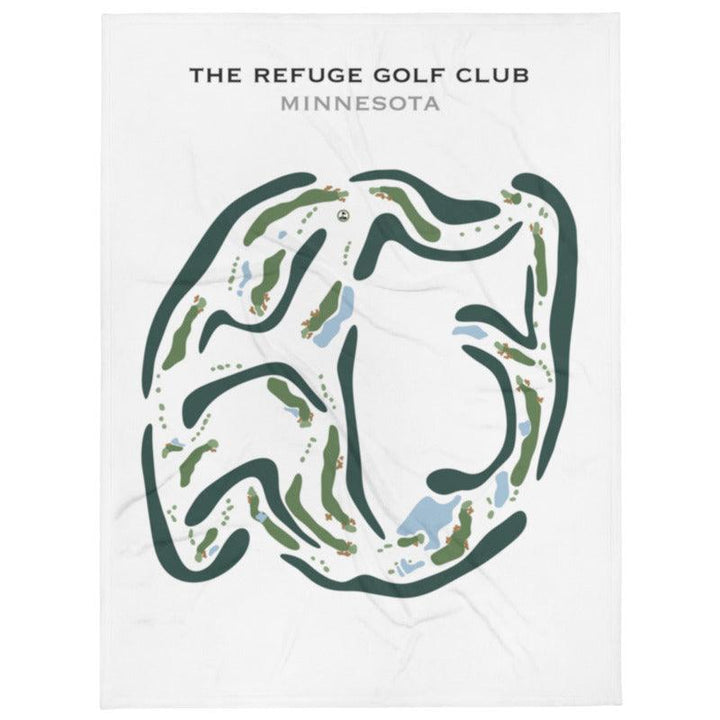 The Refuge Golf Club, Minnesota - Printed Golf Course