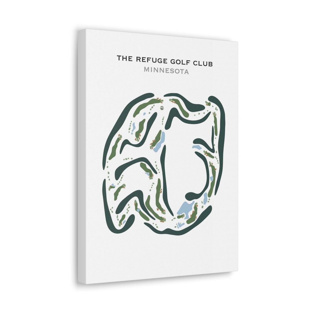 The Refuge Golf Club, Minnesota - Printed Golf Course