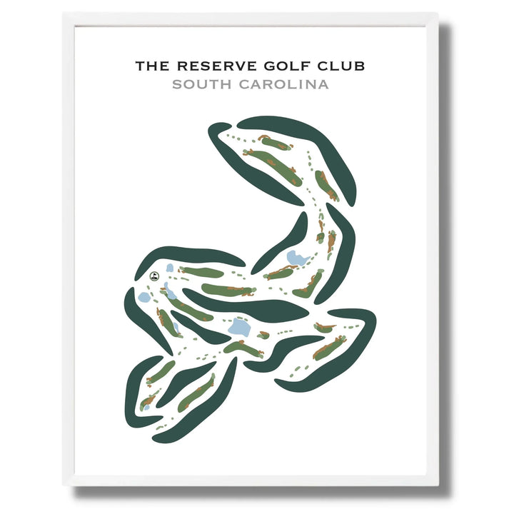 The Reserve Golf Club, South Carolina - Printed Golf Courses