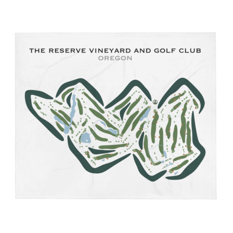 The Reserve Vineyard & Golf Club, Oregon - Printed Golf Courses