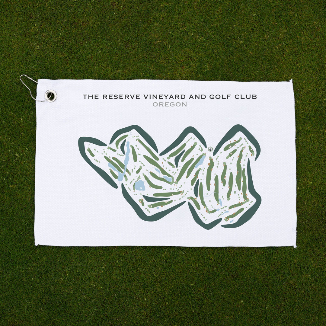 The Reserve Vineyard & Golf Club, Oregon - Printed Golf Courses